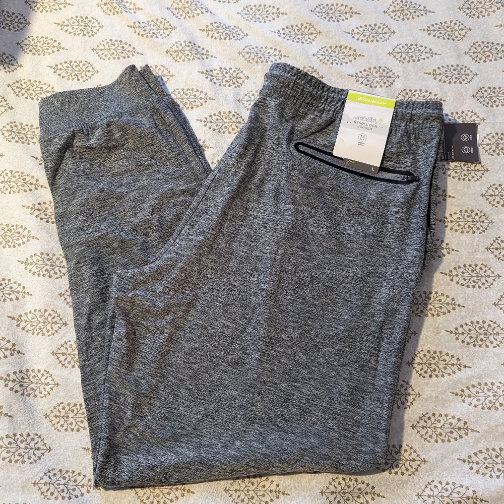 NWT Men's Eddie Bauer Resolution Jogger, size L